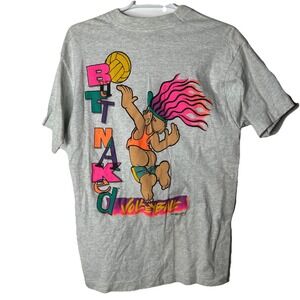 Vintage 90s Butt-Naked Volleyball  Troll T-Shirt Size L